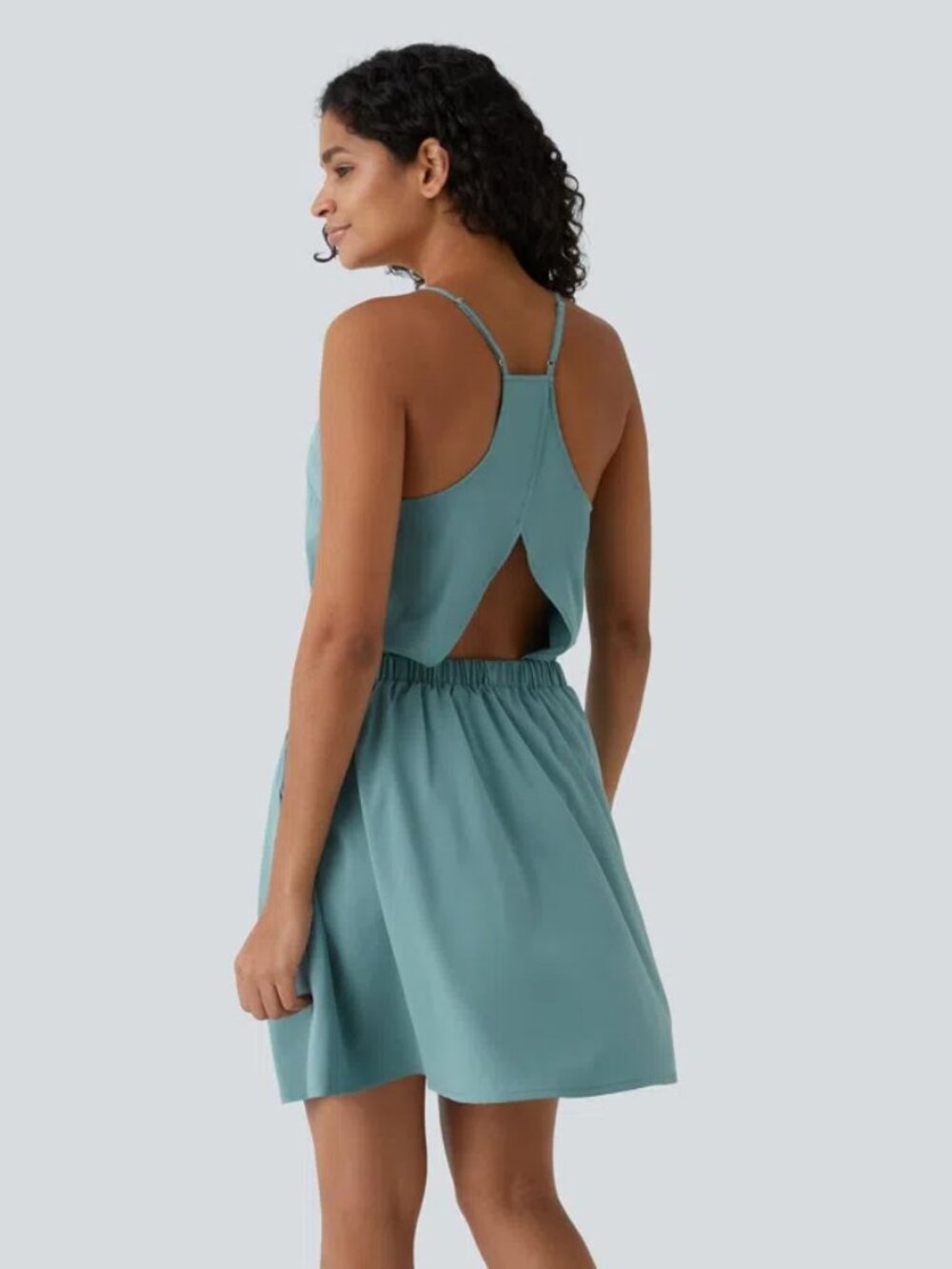 HALARA Breezeful Blue Mini Dress
